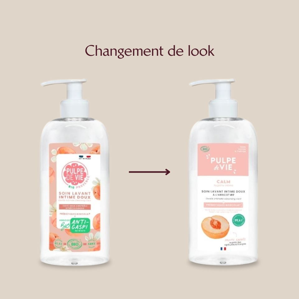 Soin lavant intime doux à l'abricot Bio – Image 2