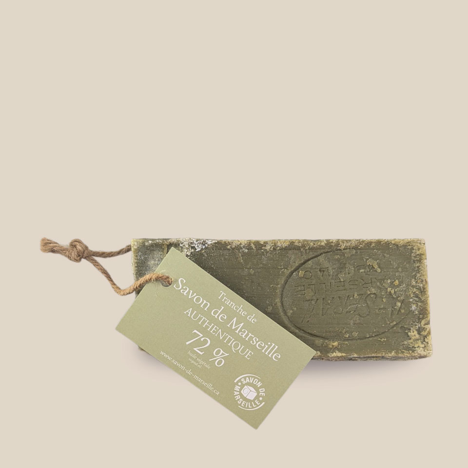 Authentic Marseille soap slice on rope - Image 2