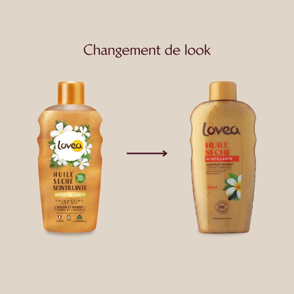 Lovea Shimmering Dry Oil Gets a New Look