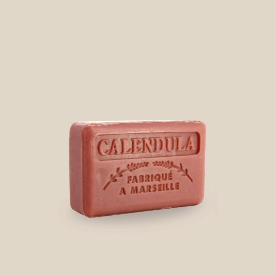 Savonnette Marseillaise – Beurre de karité Bio 125g – Calendula