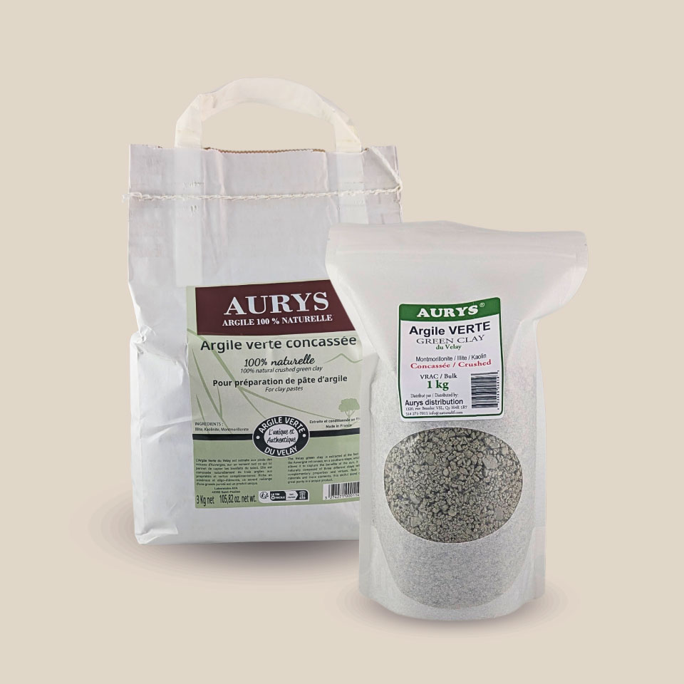 Crushed Green Clay – AURYS