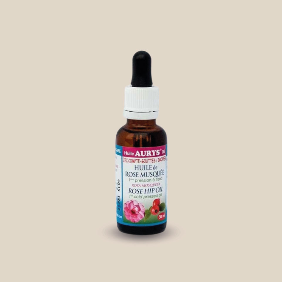 Photo produit : huile de rose musquée, compte-goutte 30ml