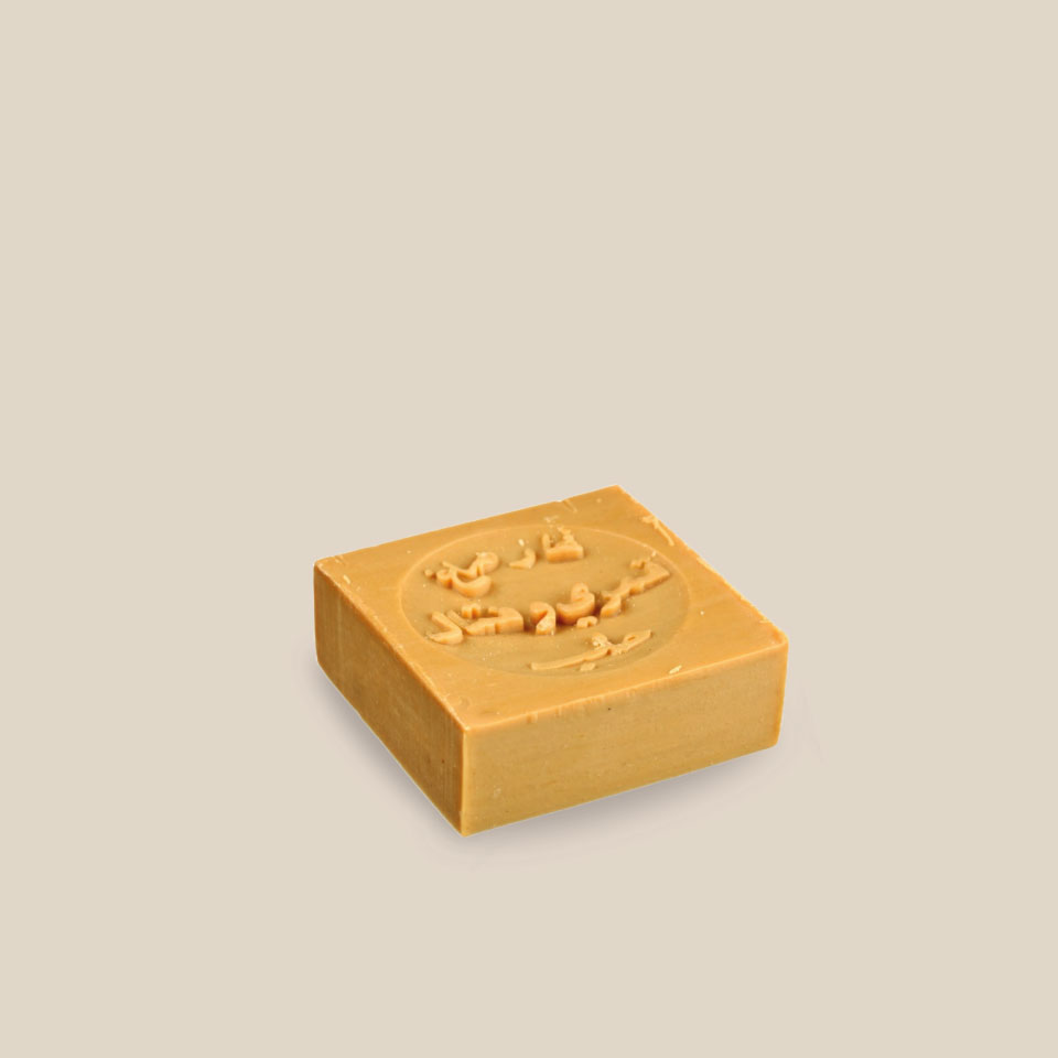 Savon d'Alep extra-doux, 125g en forme de carré (sans la boîte)