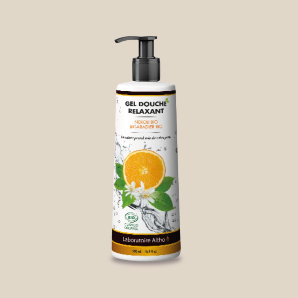 Organic Relaxing Shower Gel – Neroli and Bitter Orange