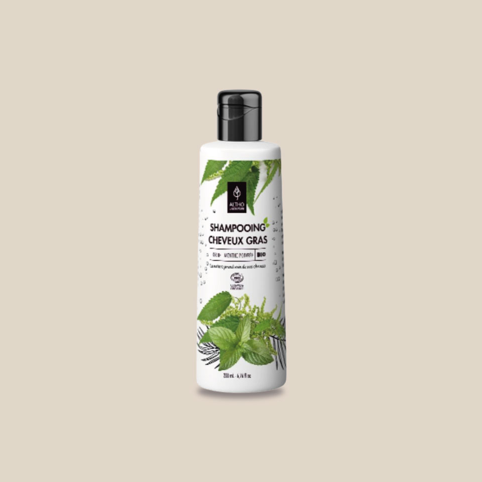 Organic Shampoo for Oily Hair – Nettle and Peppermint