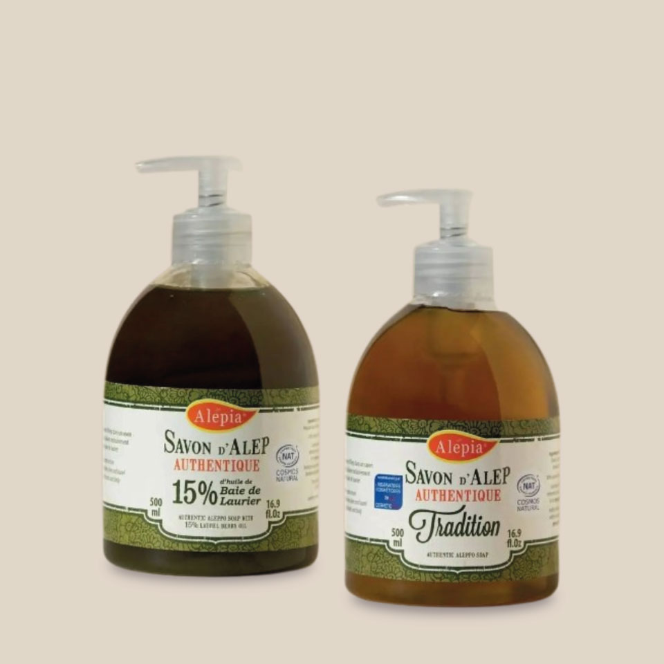 Authentic Liquid Aleppo Soap 500 ml