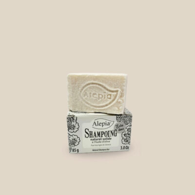 Shampoing en barre Naturel 85g – Huile d'Olive Bio