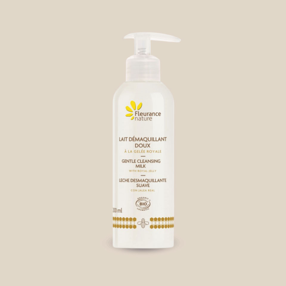 Lait Démaquillant doux à la Gelée royale