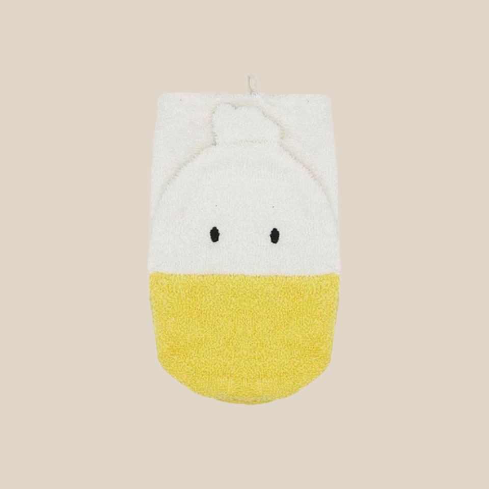 Organic cotton washcloth – Duck
