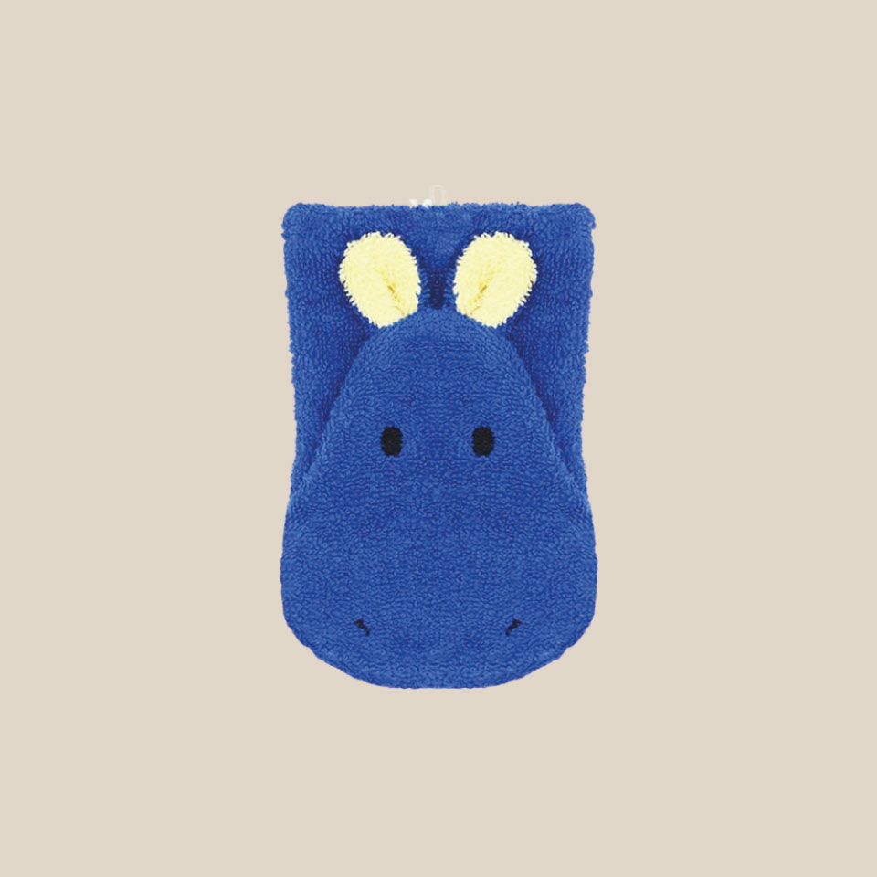 Organic cotton washcloth – Hippo