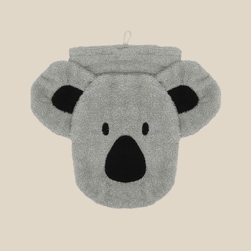 Organic cotton washcloth – Koala