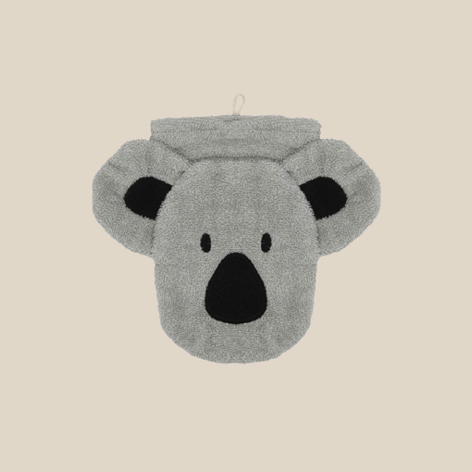 Organic cotton washcloth – Koala