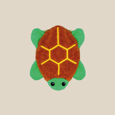 Organic cotton wash mitt – Turtle