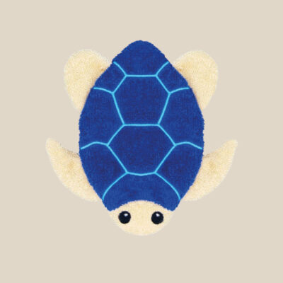Organic cotton washcloth – Sea turtle