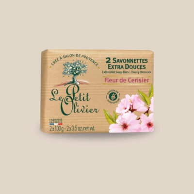 Savonnettes extra-douces – pqt de 2x100g