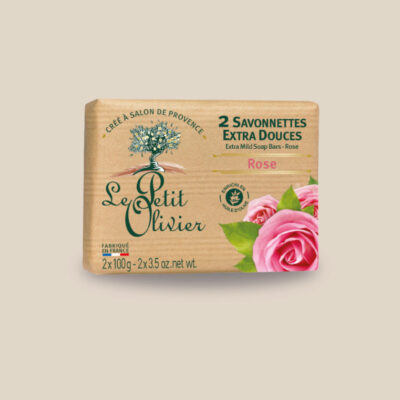 Savonnettes extra-douces – pqt de 2x100g