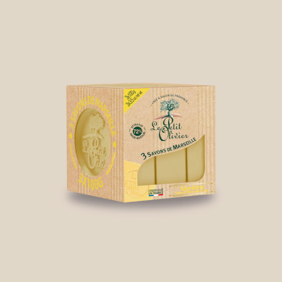 Savon de Marseille 3x100g – Corps