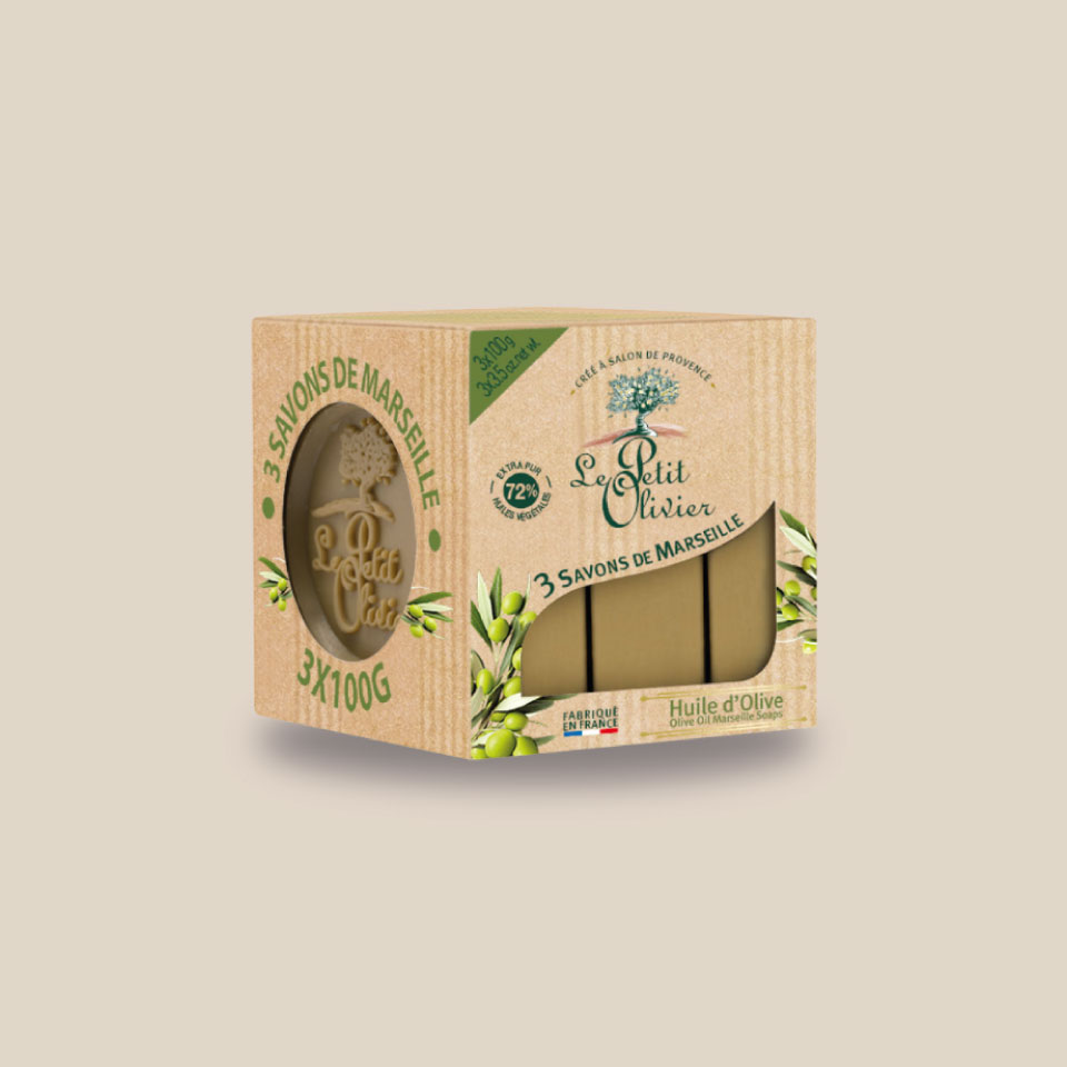 Savon de Marseille 3x100g – Corps