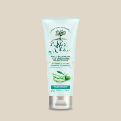 Après-shampooing – Cheveux normaux à gras – Aloe Vera & Thé Vert