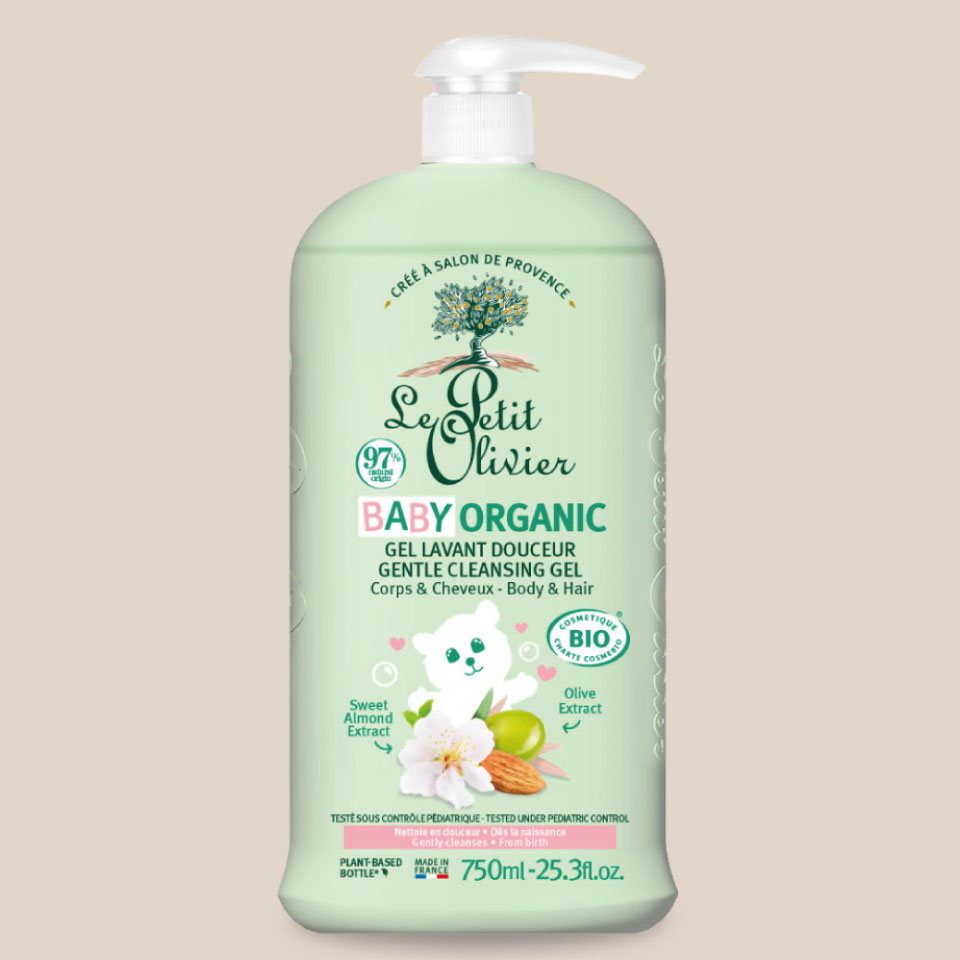 Gentle Cleansing Gel – Body & Hair – Organic Baby