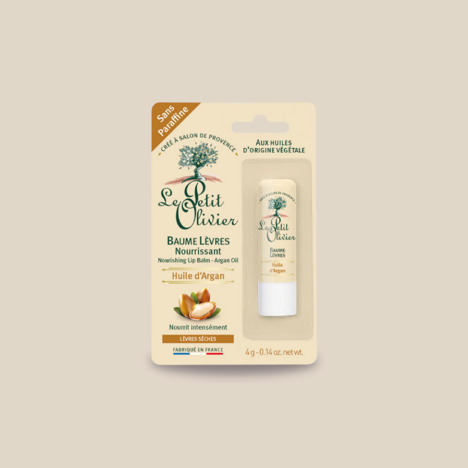 Baume à lèvres – Nourrissant – Huile d'Argan