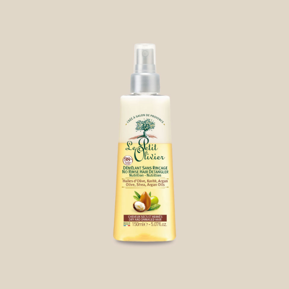 Leave-in Detangling Spray – Dry/Damaged Hair – Olive, Shea & Argan