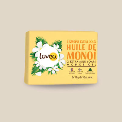 Savonnettes 2x100g extra-douces – Monoï des îles