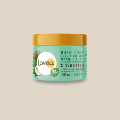 Masque cheveux 3-en-1 – Tous types de cheveux – Coco & Thé vert