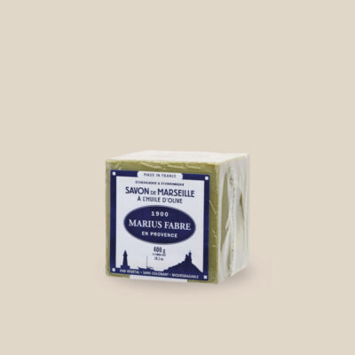 Savon de Marseille Authentique – Huile d'Olive – Filmé - 400 g