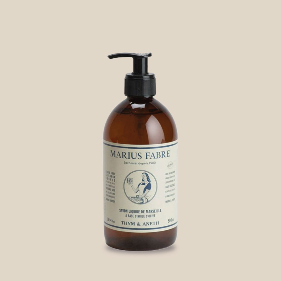 Savon liquide de Marseille – À l'Huile d'Olive – Nature