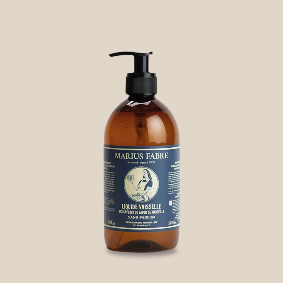 Liquide à vaisselle aux copeaux de Savon de Marseille