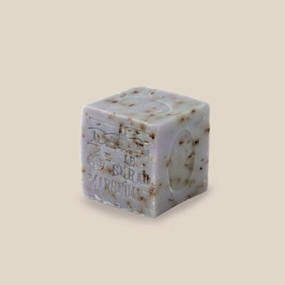 Cube de Savon de Marseille parfumé - Exfoliant