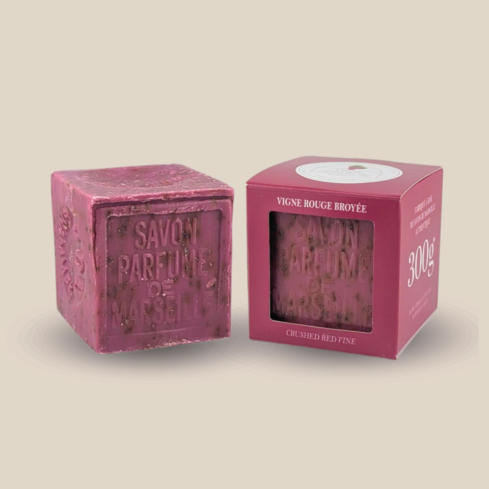 Cube de Savon de Marseille parfumé - Exfoliant