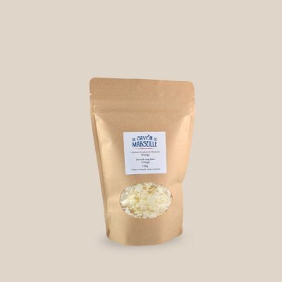 Sac 150g de copeaux de savon de Marseille, fleur d'oranger