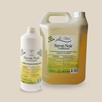 Savon Noir Traditionnel à l'Huile d'Olive et Huile de Lin – H.E. Lavandin