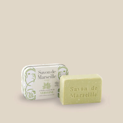 Savon de Marseille parfumé 100 g – Boîte Métal