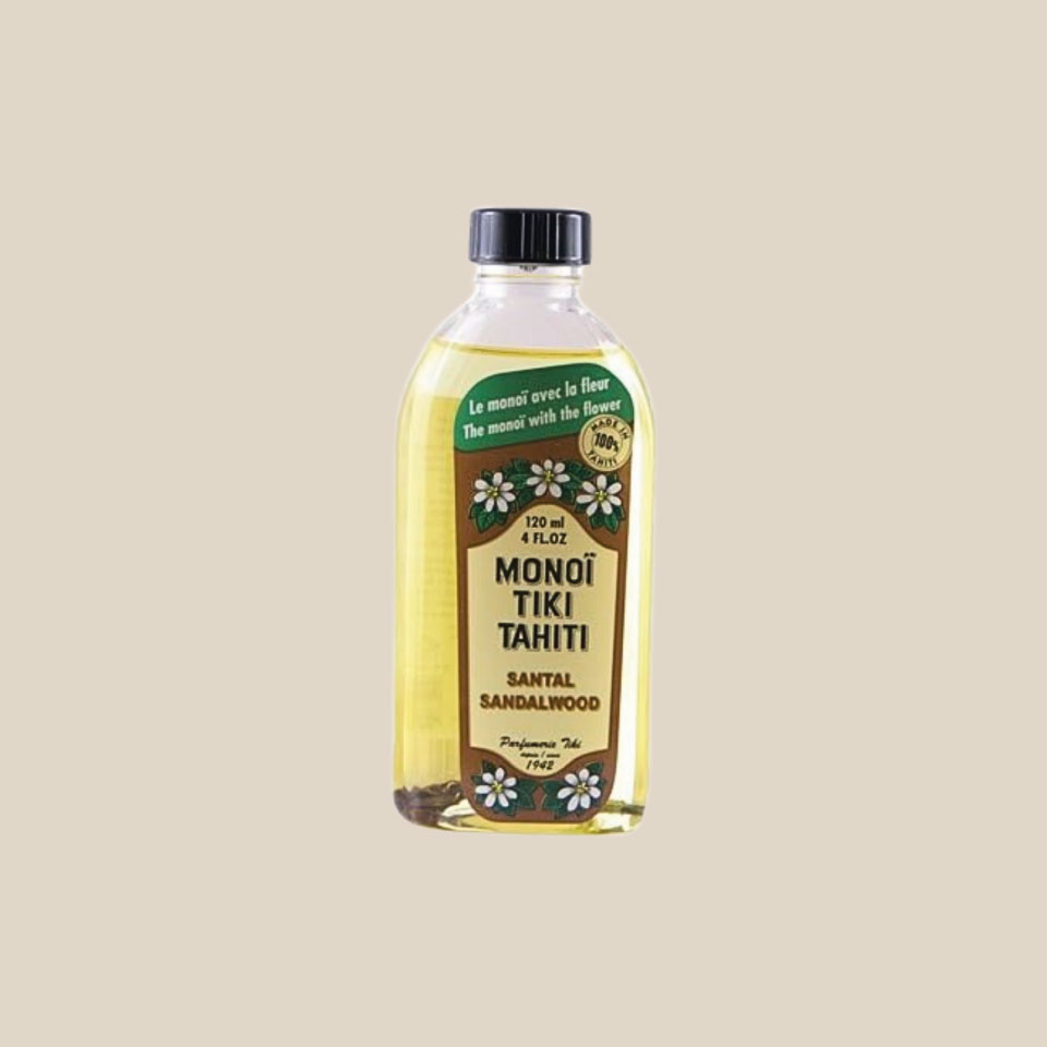 Huile parfumée au Monoï Tiki de Tahiti
