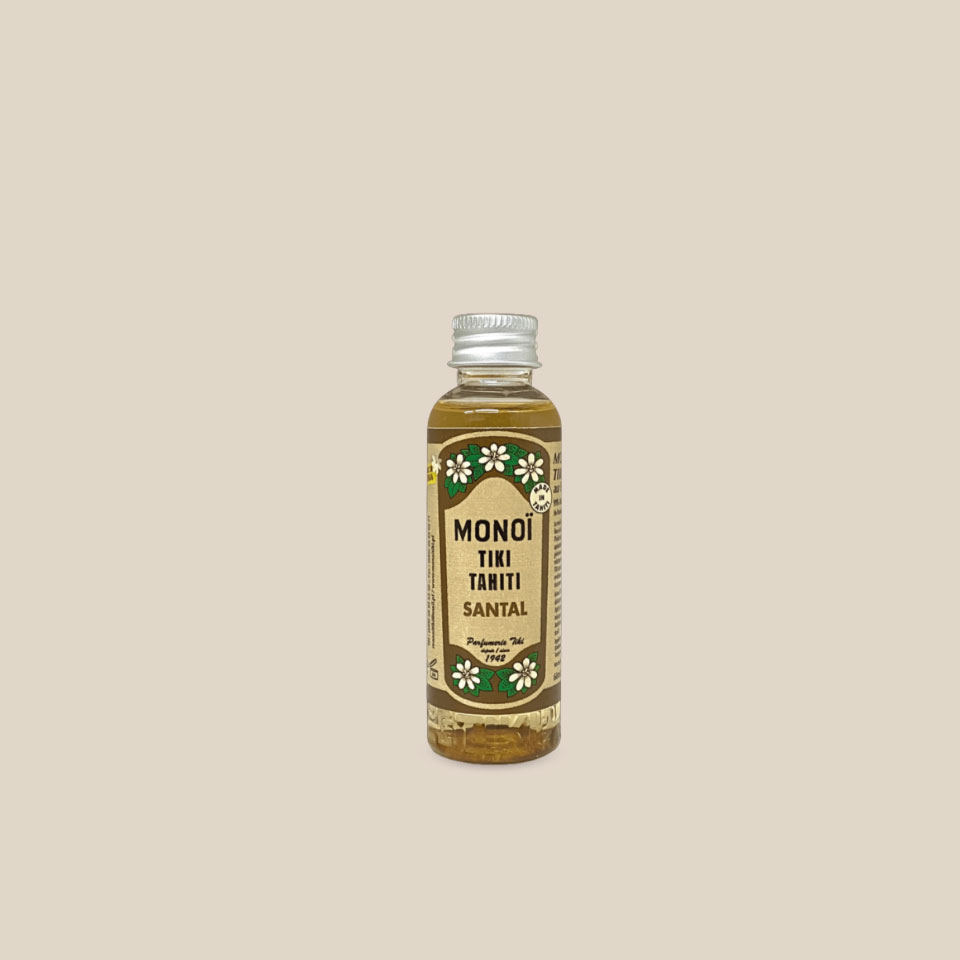 Huile parfumée au Monoï Tiki de Tahiti