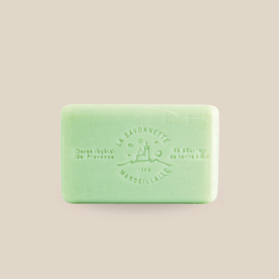 Marseille Soap – Organic Shea Butter 125g – Aloe Vera - Image 2