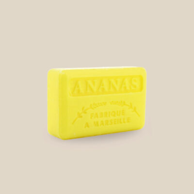 Marseille Soap – Organic Shea Butter 125g – Pineapple