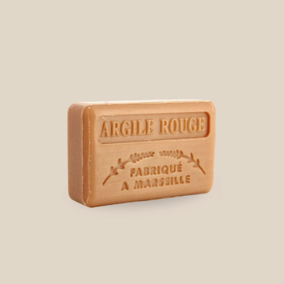 Marseille Soap – Organic Shea Butter 125g – Red Clay