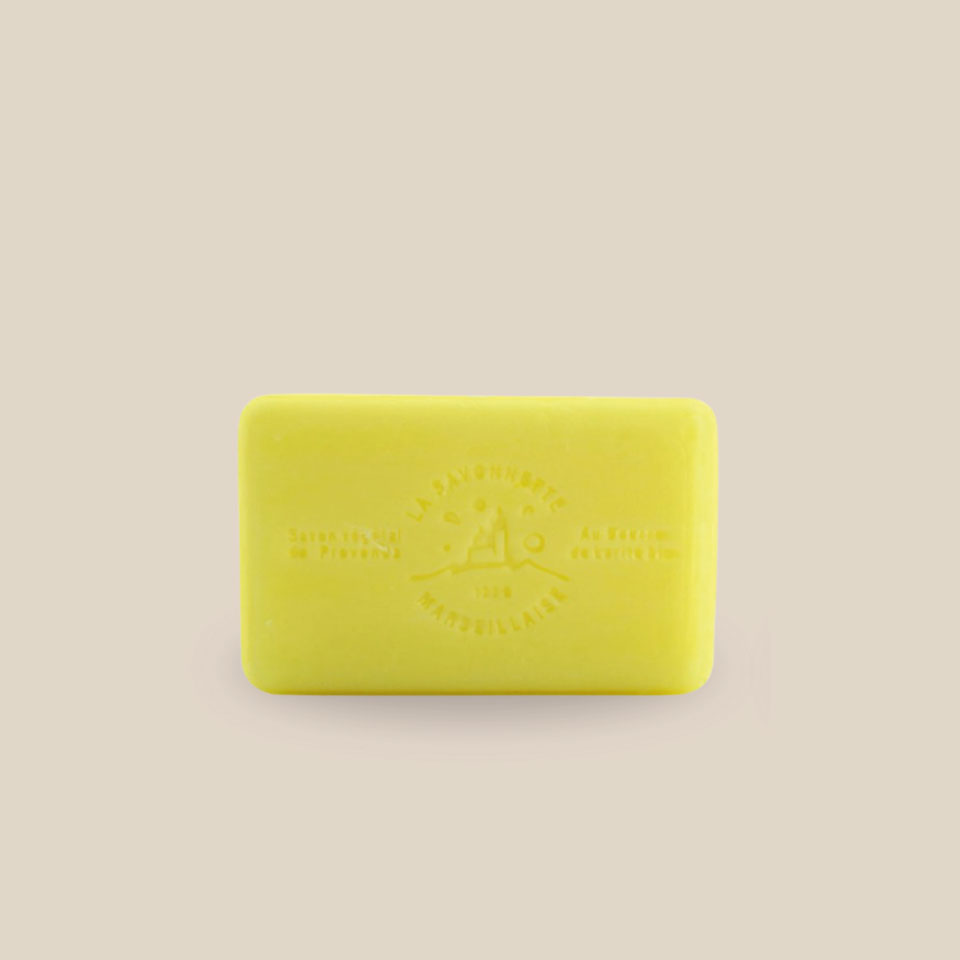 Savonnette Marseillaise – Beurre de karité Bio 125g – Citron – Image 2