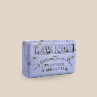 Marseille Soap – Organic Shea Butter 125g – Lavender Flowers