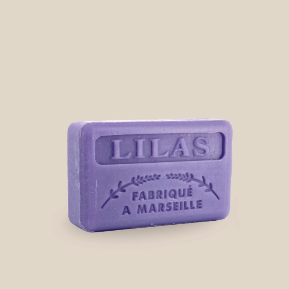 Marseille Soap – Organic Shea Butter 125g – Lilac