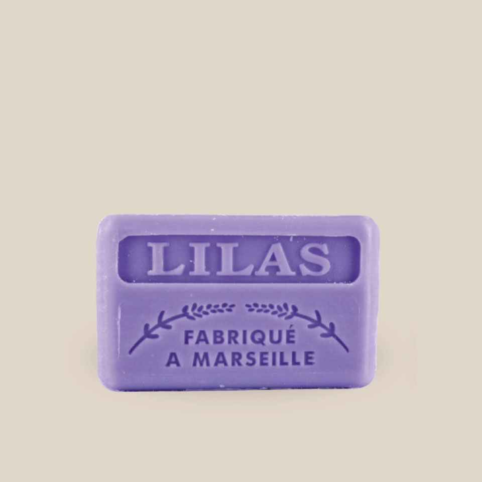 Marseille Soap – Organic Shea Butter 125g – Lilac - Image 3