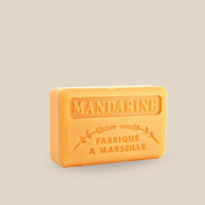 Savonnette Marseillaise – Beurre de karité Bio 125g – Mandarine
