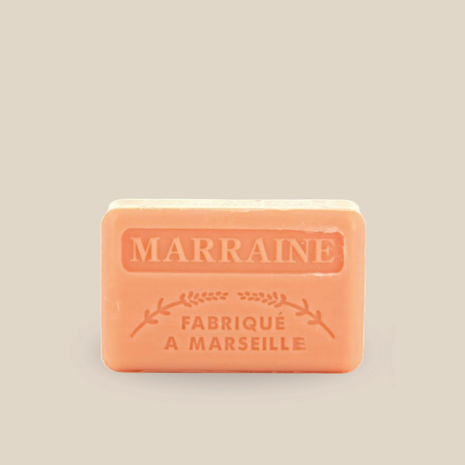 Savonnette Marseillaise – Beurre de karité Bio 125g – Marraine – Image 3