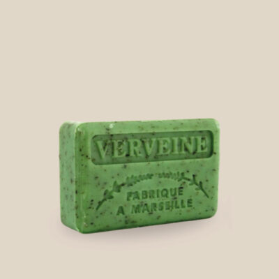 Marseille soap – Organic shea butter 125g – Verbena leaves