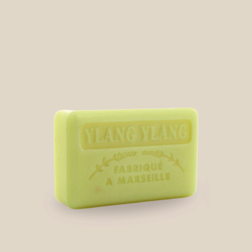 Savonnette Marseillaise – Beurre de karité Bio 125g – Ylang Ylang