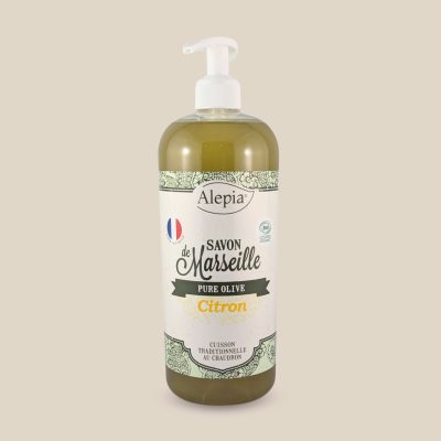 Savon de Marseille liquide Bio – Pure Olive – Aux Huiles Essentielles